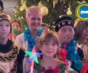 В столице прошла Республиканская новогодняя ёлка от имени Президента РК под названием «Жаңа жыл республика төрінде»